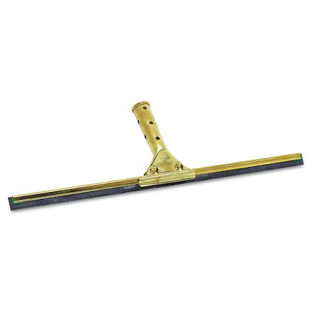 Unger Golden Clip Brass Squeegee Complete, 18" Wide GS450